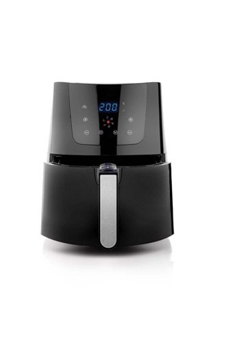 Schafer Fit Fry Airfryer 3.5 lt Tek Hazneli Led Ekranlı Yağsız Sıcak Hava Fritözü Siyah