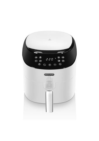 Pierre Cardin PCAFR002 Airfryer 4.2 lt Tek Hazneli Izgara Yapan Led Ekranlı Yağsız Sıcak Hava Fritözü Beyaz