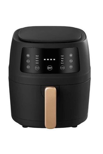 Silver Crest S-18 Air Xxl Airfryer 8 lt Tek Hazneli Led Ekranlı Yağsız Sıcak Hava Fritözü Siyah