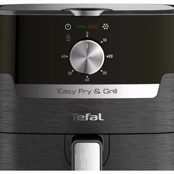Tefal Easy Fry & Grill Xl Airfryer 4.2 lt Tek Hazneli Led Ekranlı Yağsız Sıcak Hava Fritözü Siyah