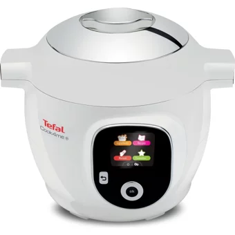 Tefal Cook4Me+ Airfryer 6 lt Tek Hazneli Led Ekranlı Yağsız Sıcak Hava Fritözü Beyaz