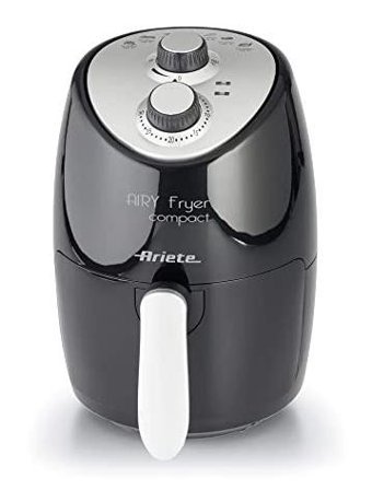 Ariete 4617 Airfryer 2 lt Tek Hazneli Izgara Yapan Yağsız Sıcak Hava Fritözü Siyah