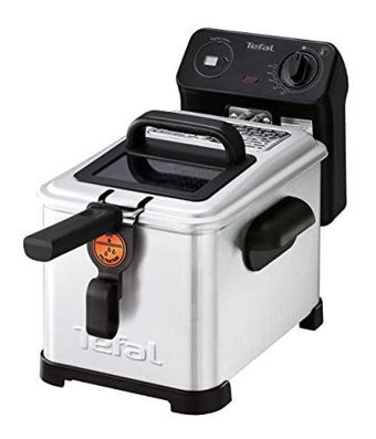 Tefal FR 5160 4 lt Tek Hazneli Yağlı Fritöz Gümüş