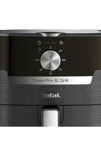 Nikadu EY5018 Airfryer 4.2 lt Tek Hazneli Izgara Yapan Yağsız Sıcak Hava Fritözü Siyah