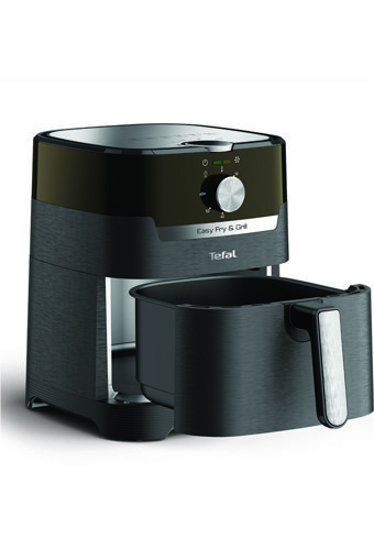 Nikadu EY5018 Airfryer 4.2 lt Tek Hazneli Izgara Yapan Yağsız Sıcak Hava Fritözü Siyah