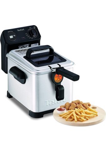 Tefal FR 516070 4 lt Tek Hazneli Yağlı Fritöz Gri