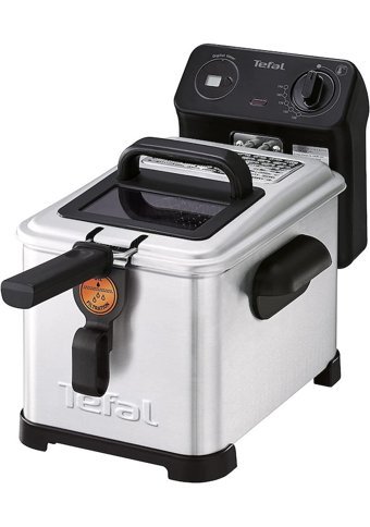 Tefal FR 516070 4 lt Tek Hazneli Yağlı Fritöz Gri