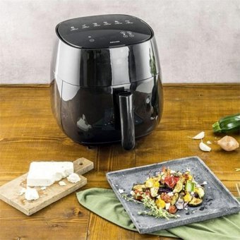 Zwilling 364502800 Airfryer 4 lt Tek Hazneli Led Ekranlı Yağsız Sıcak Hava Fritözü Siyah