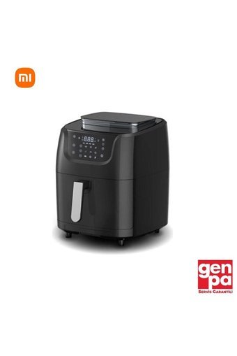Xiaomi Smartmi Cook Master St-006 Airfryer 6.5 lt Tek Hazneli Led Ekranlı Yağsız Sıcak Hava Fritözü Siyah