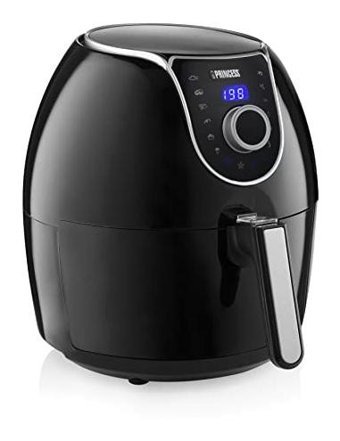 Princess 182055 Airfryer 5.2 lt Tek Hazneli Led Ekranlı Yağsız Sıcak Hava Fritözü Beyaz