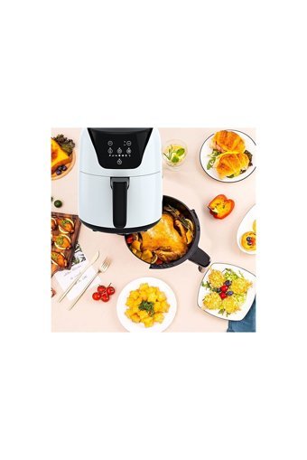 Xiaomi AF40D01 Airfryer 5 lt Tek Hazneli Izgara Yapan Led Ekranlı Yağsız Sıcak Hava Fritözü Beyaz