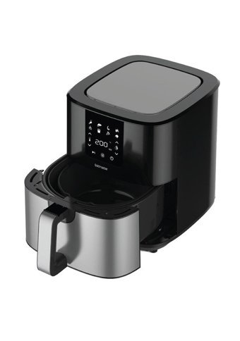 Goldmaster Gm-7459 Airfryer 6.5 lt Tek Hazneli Led Ekranlı Yağsız Sıcak Hava Fritözü Siyah