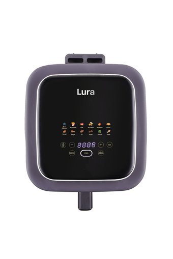 Lura 17BH Airfryer 6 lt Tek Hazneli Led Ekranlı Yağsız Sıcak Hava Fritözü Siyah