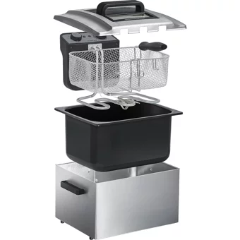 Steba DF 300 5 lt Tek Hazneli Yağlı Fritöz İnox