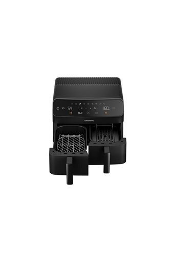 Grundig Airfit™ Twin FR 7284 Airfryer 8.5 lt İki Hazneli Led Ekranlı Yağsız Sıcak Hava Fritözü Siyah