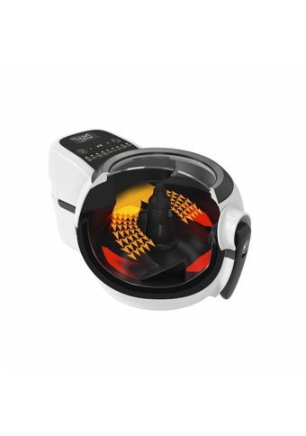 Tefal Fz760030 ActiFry Genius Airfryer 1.2 lt Tek Hazneli Led Ekranlı Yağsız Sıcak Hava Fritözü Beyaz