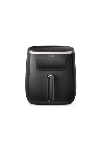Philips HD92557/80 Airfryer 5.6 lt Tek Hazneli Izgara Yapan Led Ekranlı Yağsız Sıcak Hava Fritözü Siyah