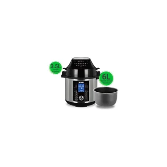 Wiami Airfryer 6 lt Tek Hazneli Izgara Yapan Led Ekranlı Yağsız Sıcak Hava Fritözü Siyah