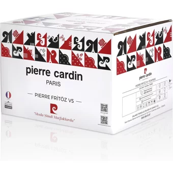Pierre Cardin Oven Airfryer 18 lt Tek Hazneli Izgara Yapan Led Ekranlı Yağsız Sıcak Hava Fritözü Siyah