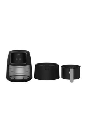 Beko FRA 5244 FitFry Airfryer 3.9 lt Tek Hazneli Izgara Yapan Led Ekranlı Fritöz Siyah