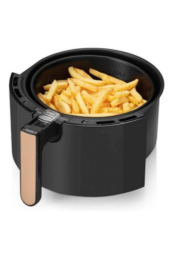 Arzum Airfryer 4 lt Tek Hazneli Yağsız Sıcak Hava Fritözü Siyah