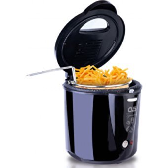 Cvs Tiganisma DN1004 2 lt Tek Hazneli Yağlı Fritöz Siyah