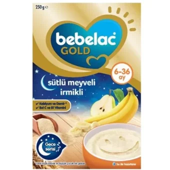 Bebelac Tahıllı İrmikli Probiyotikli Kaşık Maması 250 gr