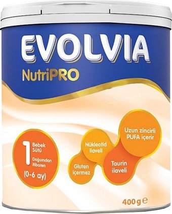 Evolvia NutriPro Plus Yenidoğan Tahılsız Probiyotikli 1 Numara Devam Sütü 12x800 gr