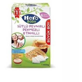 Hero Baby Tahıllı Sütlü Peynirli Kaşık Maması 24x400 gr