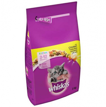 Whiskas Tavuklu Tahıllı Yavru Kuru Kedi Maması 2 kg