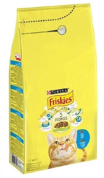 Friskies Somonlu Tahıllı Yetişkin Kuru Kedi Maması 1.7 kg