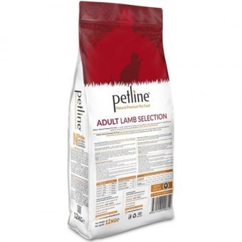 Petline Natural Premium Kuzu Etli Tahılsız Yetişkin Kuru Kedi Maması 12 kg