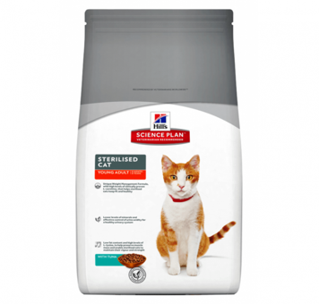 Hill's Science Plan Ton Balıklı Kısırlaştırılmış Tahıllı Yetişkin Kuru Kedi Maması 1.5 kg