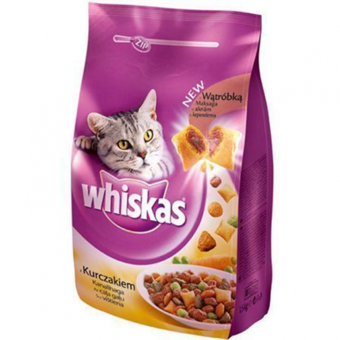 Whiskas Sebzeli Tavuklu Tahıllı Yetişkin Kuru Kedi Maması 1.4 kg