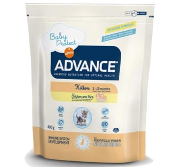Advance Pirinçli Tavuklu Tahıllı Yavru Kuru Kedi Maması 400 gr