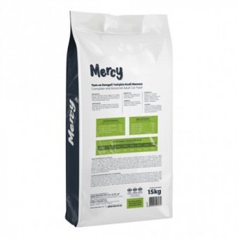 Mercy Tavuklu Tahıllı Yetişkin Kuru Kedi Maması 15 kg