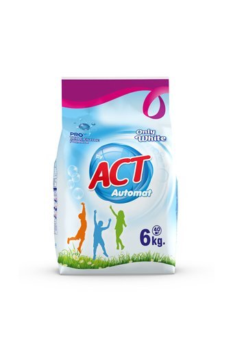 Act Matik Beyazlar İçin 40 Yıkama Toz Deterjan 6 kg