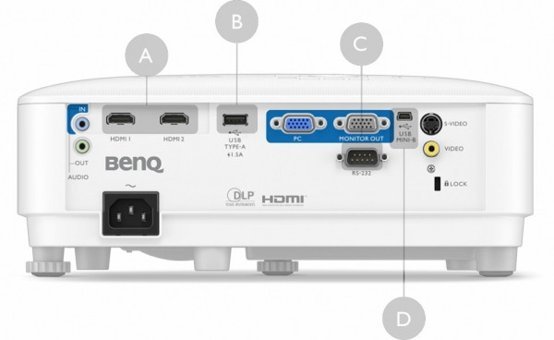 BenQ MX560 XGA 4000 ANSI Projeksiyon Cihazı