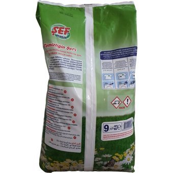 Şef Universal Automat Beyazlar İçin 60 Yıkama Toz Deterjan 9 kg