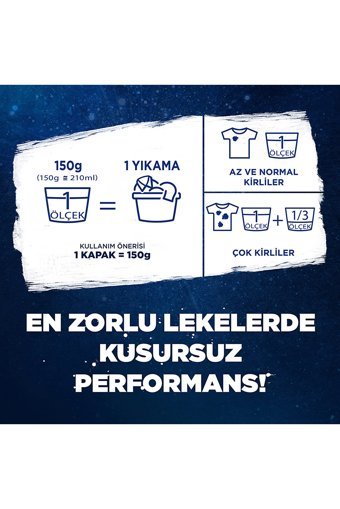 Omo Active Oksijen Beyazlar İçin 40 Yıkama Toz Deterjan 6 kg