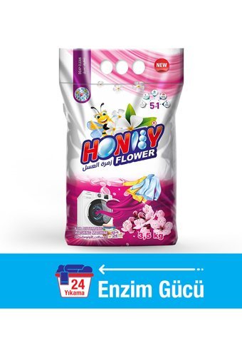 Honey Flower Renkliler ve Beyazlar İçin 48 Yıkama Toz Deterjan 2x3.5 kg