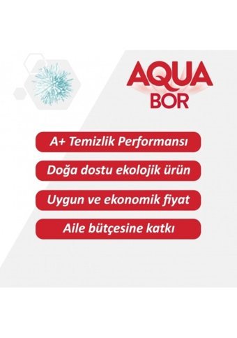 Eti Maden Aqua Bor Renkliler İçin 26 Yıkama Toz Deterjan 4 kg