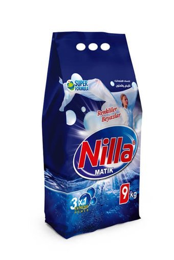 Nilla Renkliler ve Beyazlar İçin 60 Yıkama Toz Deterjan 9 kg