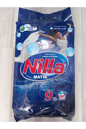 Nilla Renkliler ve Beyazlar İçin 60 Yıkama Toz Deterjan 9 kg