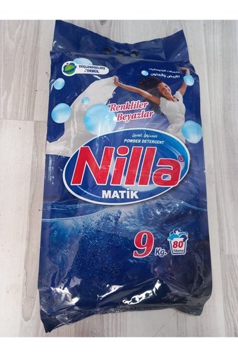 Nilla Renkliler ve Beyazlar İçin 60 Yıkama Toz Deterjan 9 kg