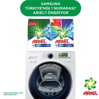 Ariel Plus Febreze Etkili Renkliler ve Beyazlar İçin 66 Yıkama Toz Deterjan 2x5 kg