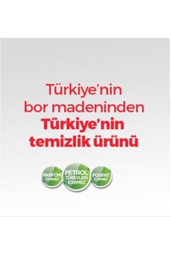 Eti Maden Boron Beyazlar İçin 156 Yıkama Toz Deterjan 6x4 kg