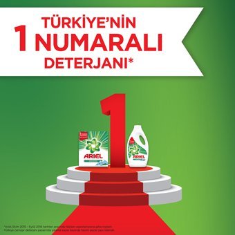 Ariel Renkliler ve Beyazlar İçin 72 Yıkama Toz Deterjan 11 kg