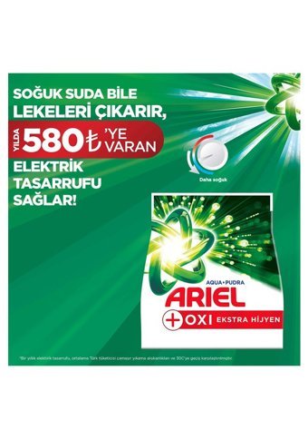 Ariel Dağ Esintisi Renkliler İçin 66 Yıkama Toz Deterjan 2x5 kg