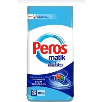 Peros Matik Beyazlar İçin 134 Yıkama Toz Deterjan 2x10 kg